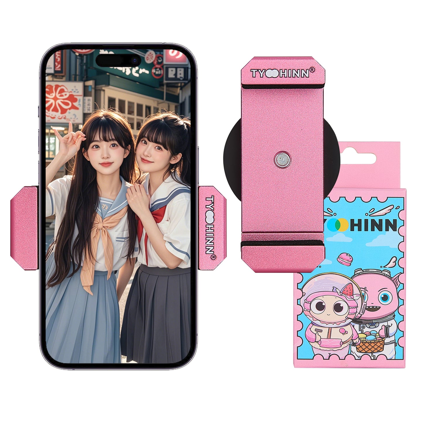 【公式】TYOHINN マグネット式スマホスタンド