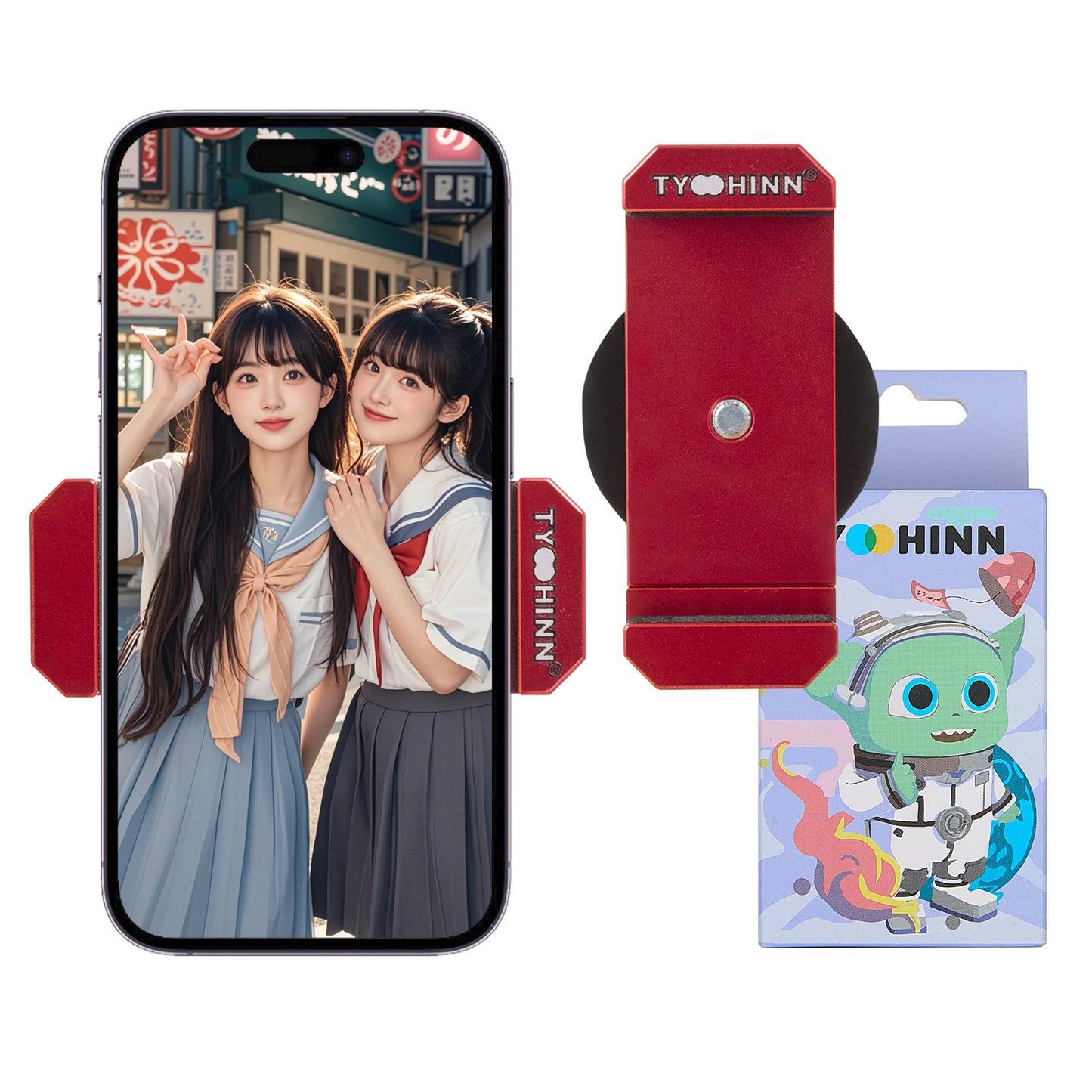 【公式】TYOHINN マグネット式スマホスタンド